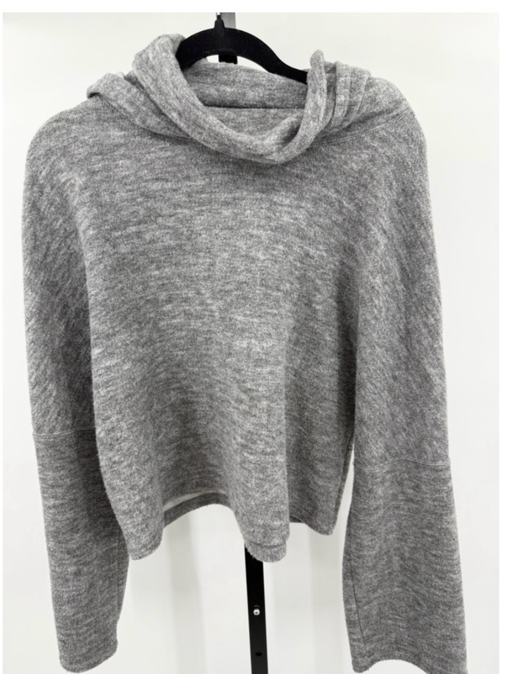Free People Cowl Neck Sweater with Dolman Sleeves